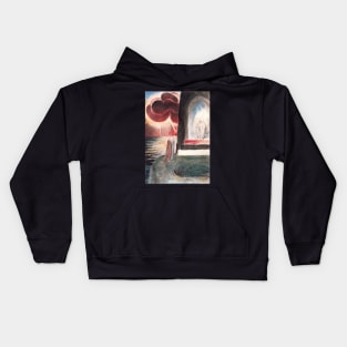 illustration to dante s divine comedy purgatory - William Blake Kids Hoodie